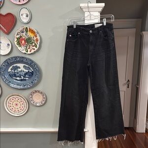 AG Saige wide leg crop jeans